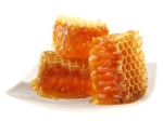 Fresh honeycomb straight from the beehive!